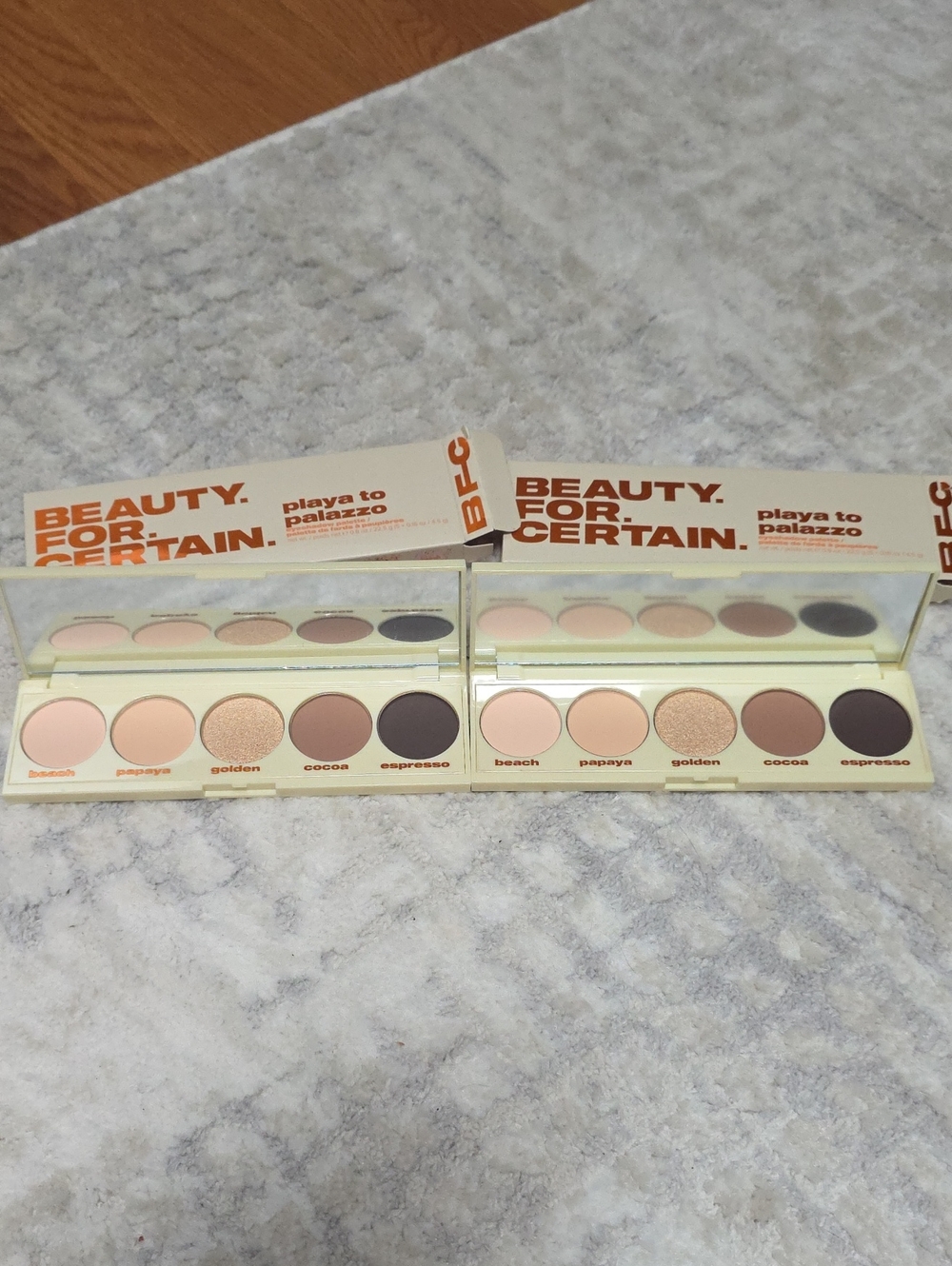 Beauty For Certain: 'Playa to Palazzo' Neutral Eyeshadow Palette - Golden/Peach